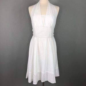 ⬇️$39 Calvin Klein White Halter Dress